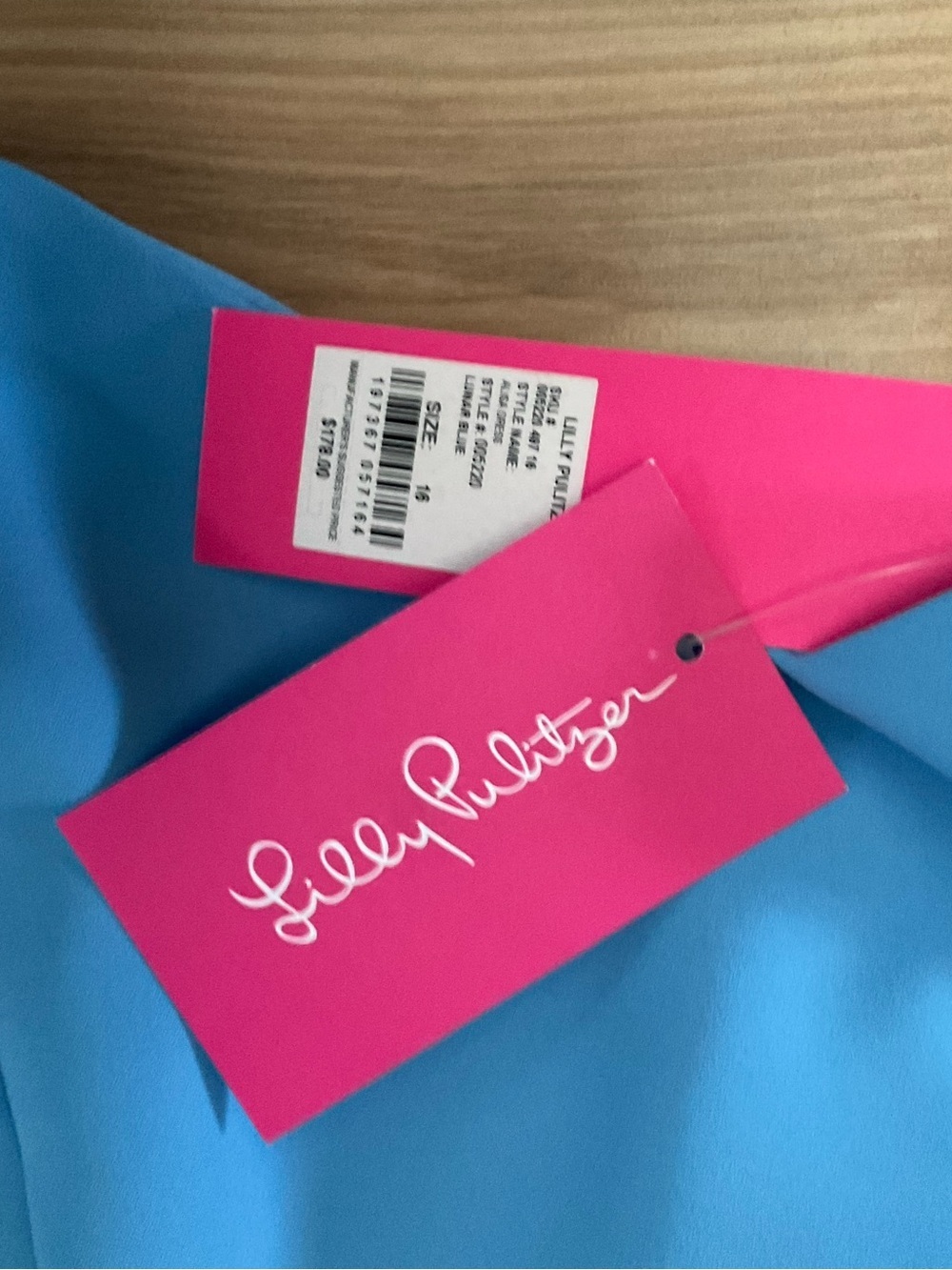 NWT Lilly Pulitzer Alisa Wrap Dress. Size 16. - Picture 2 of 3